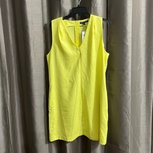 Banana republic yellow dress with pockets